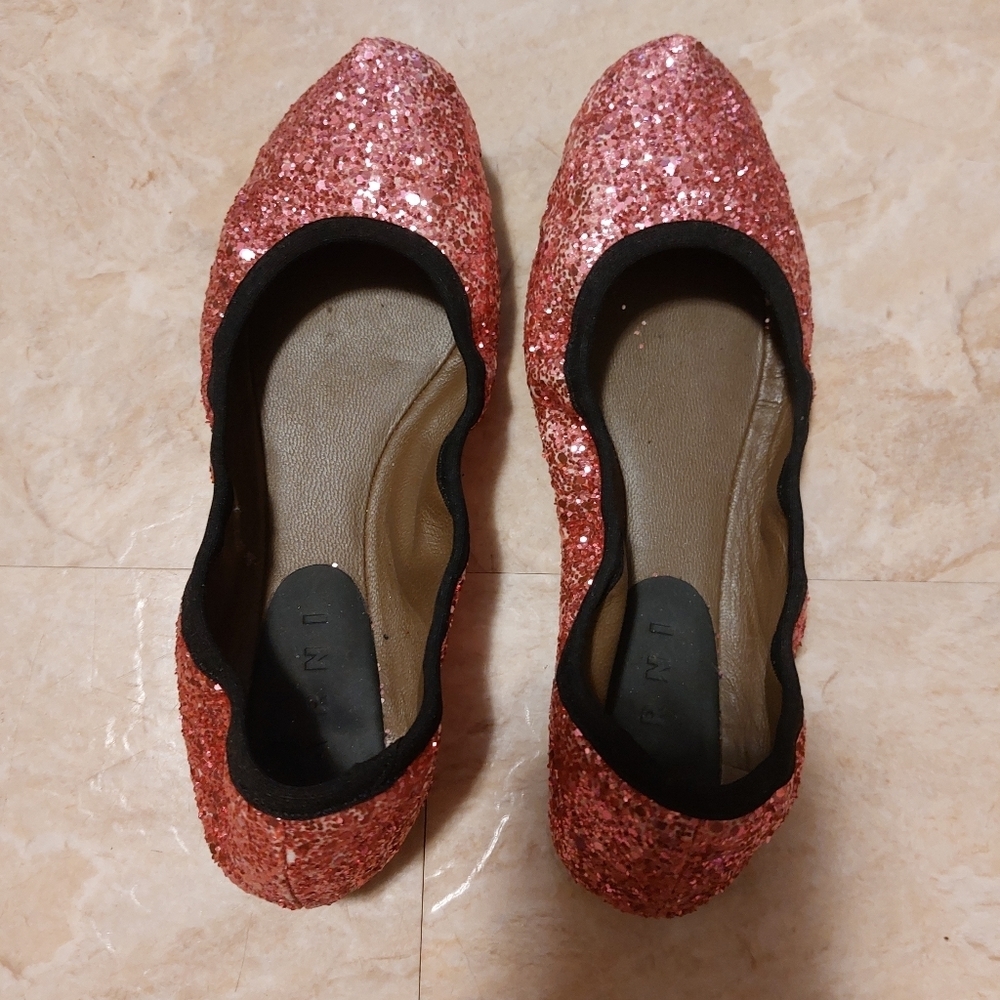 Marni glitter flats size 35